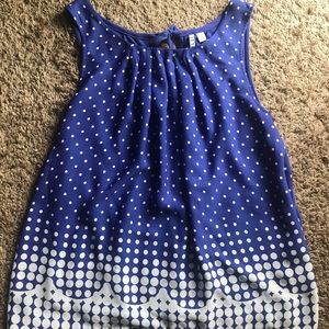 Cotton/rayon tank top